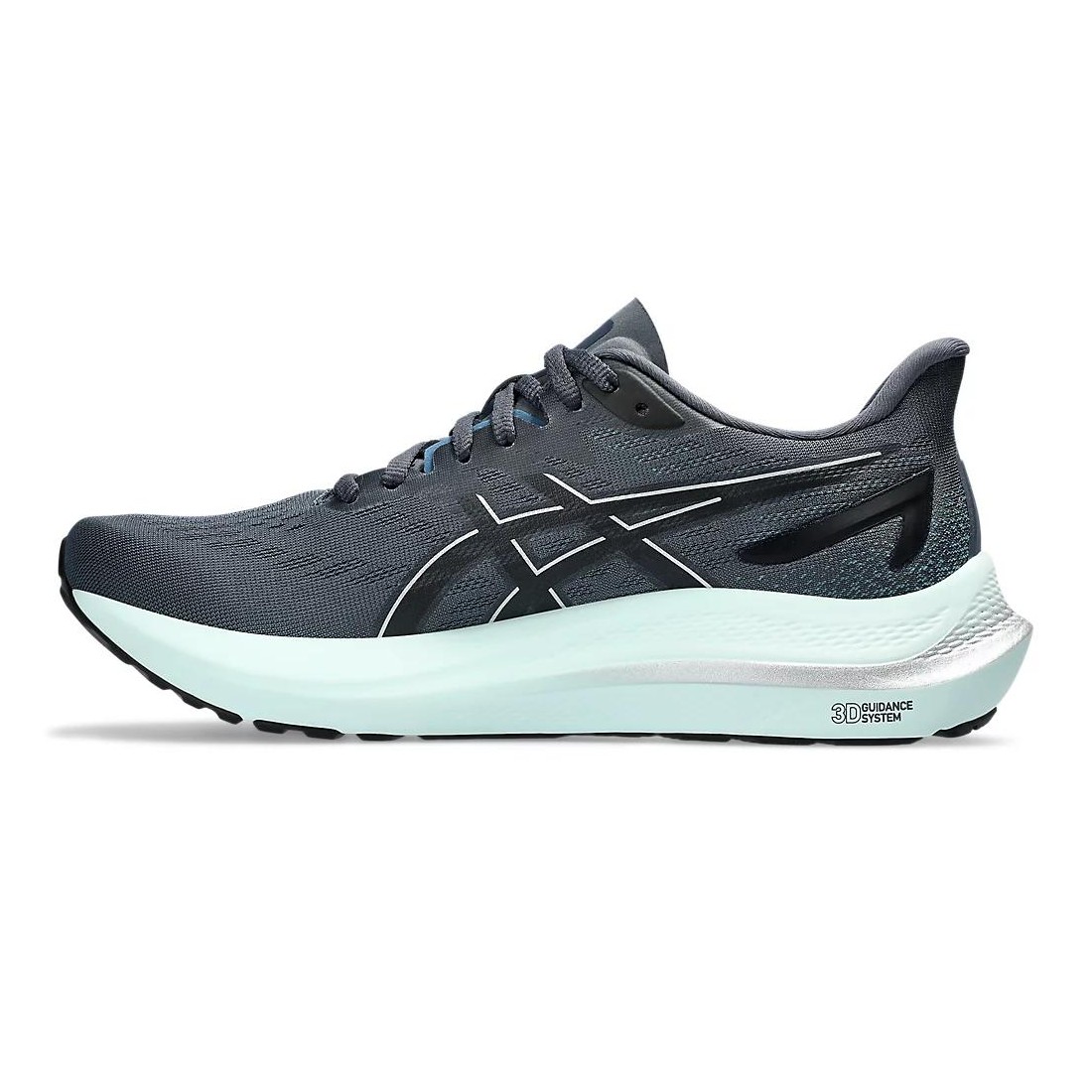 Giày Asics GT-2000 12 Wide Nữ Xám Đậm