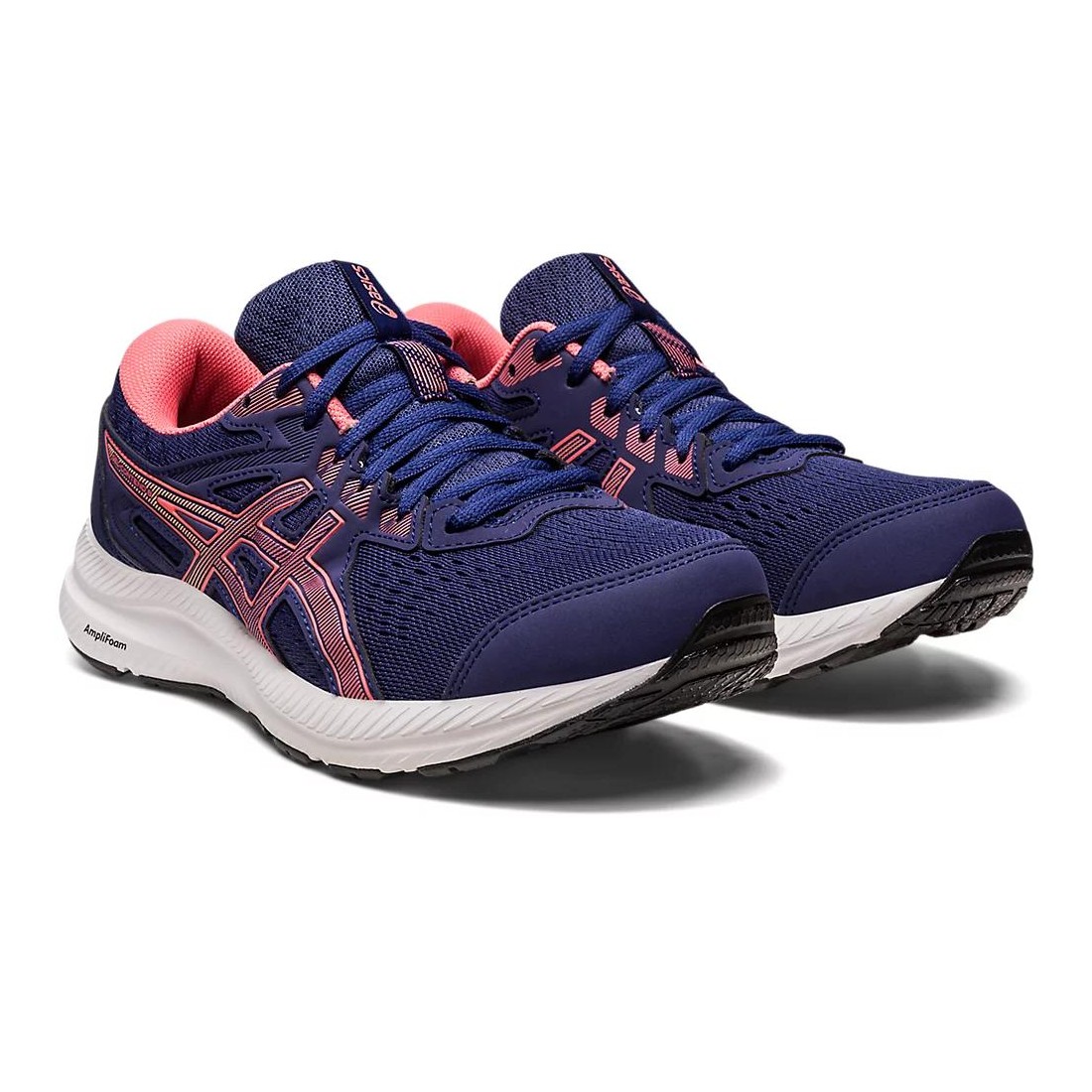 Giày Asics Gel-Contend 8 Nữ Xanh Nước Biển Cam