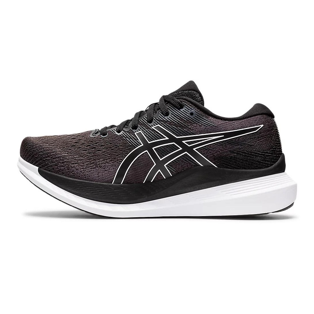 Giày Asics Glideride 3 Nữ Đen Trắng