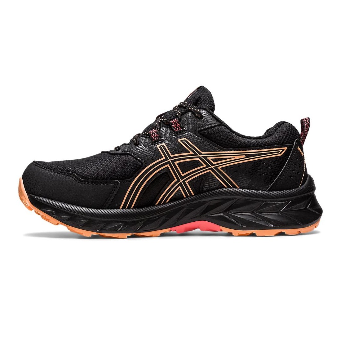 Giày Asics Gel-Venture 9 Waterproof Nữ Đen Cam