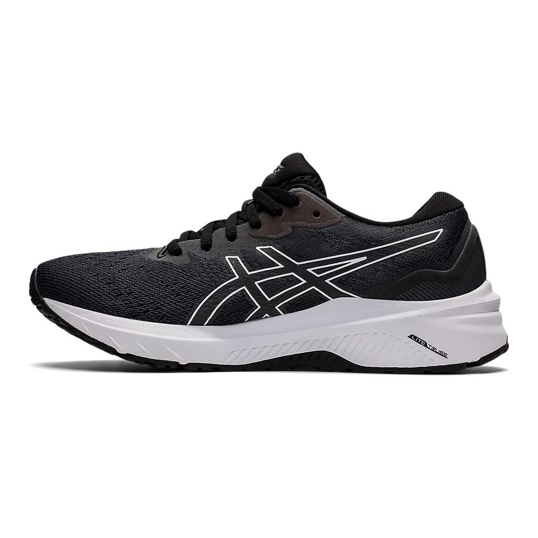 Giày Asics GT-1000 11 Nữ Đen Trắng