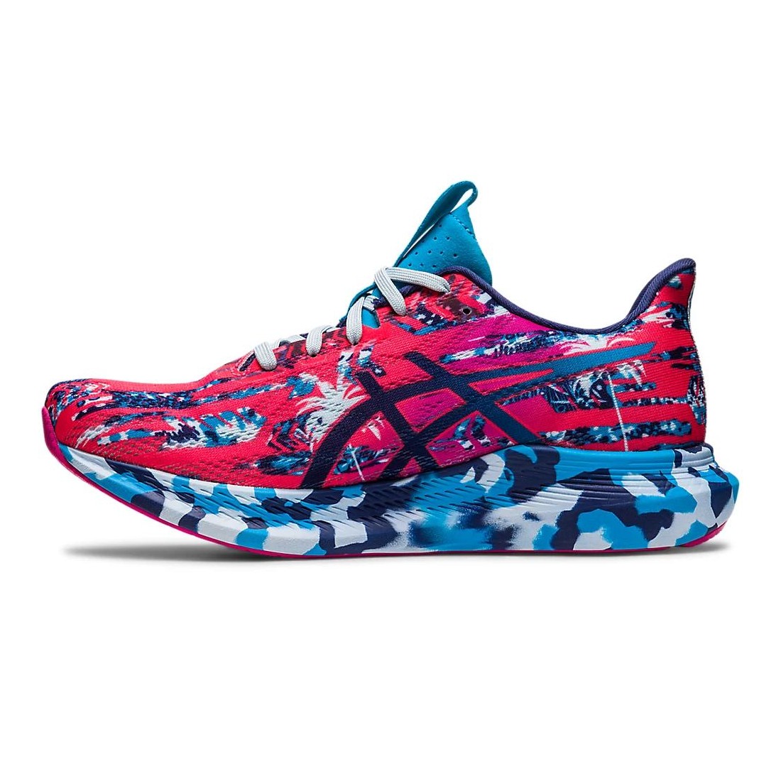 Giày Asics Noosa Tri 14 Nữ Đỏ Xanh Nước Biển