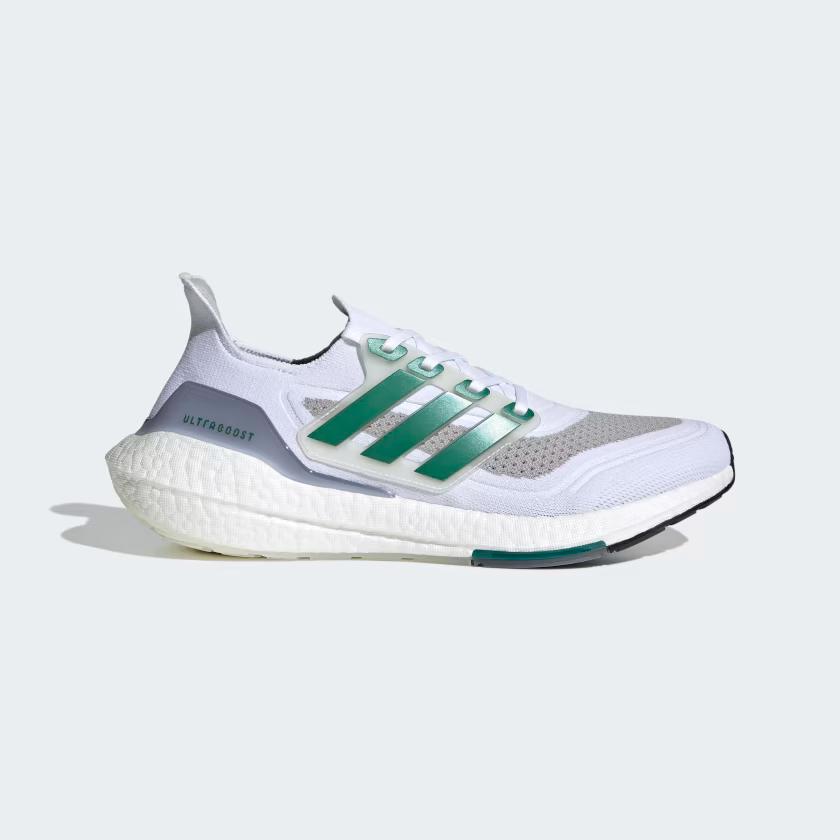 Giày Adidas Ultraboost 21 Nam Trắng Xám Xanh