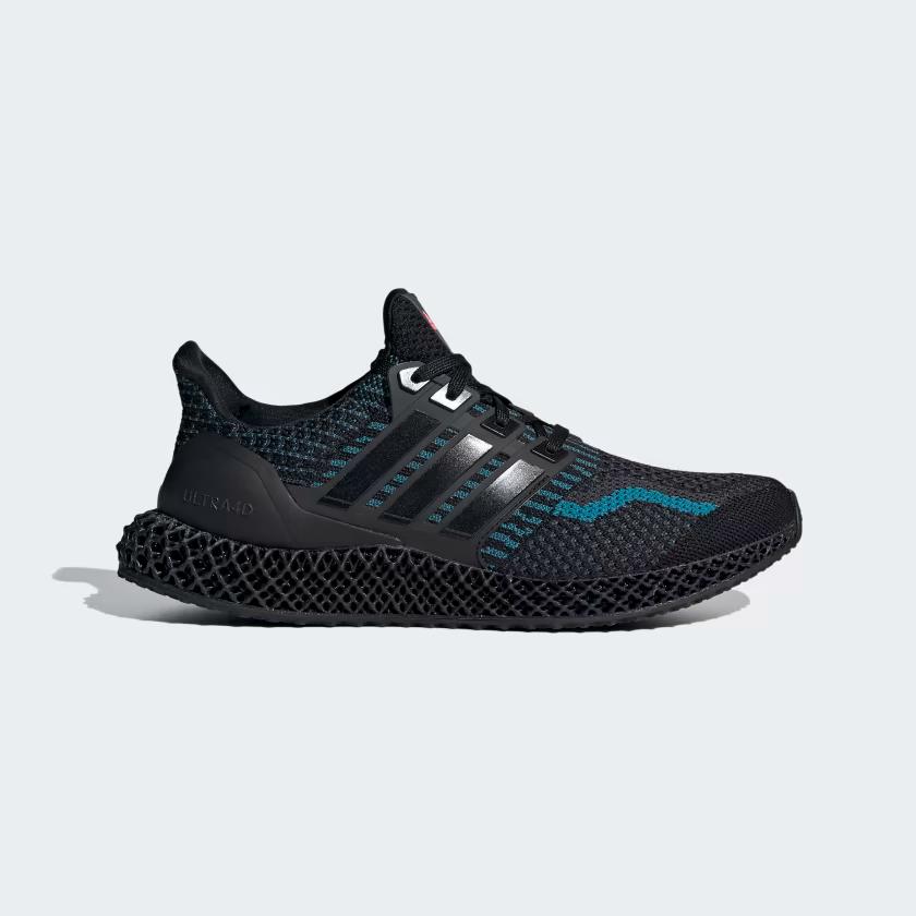 Giày Adidas Ultra 4D 5 Nam Đen Xanh