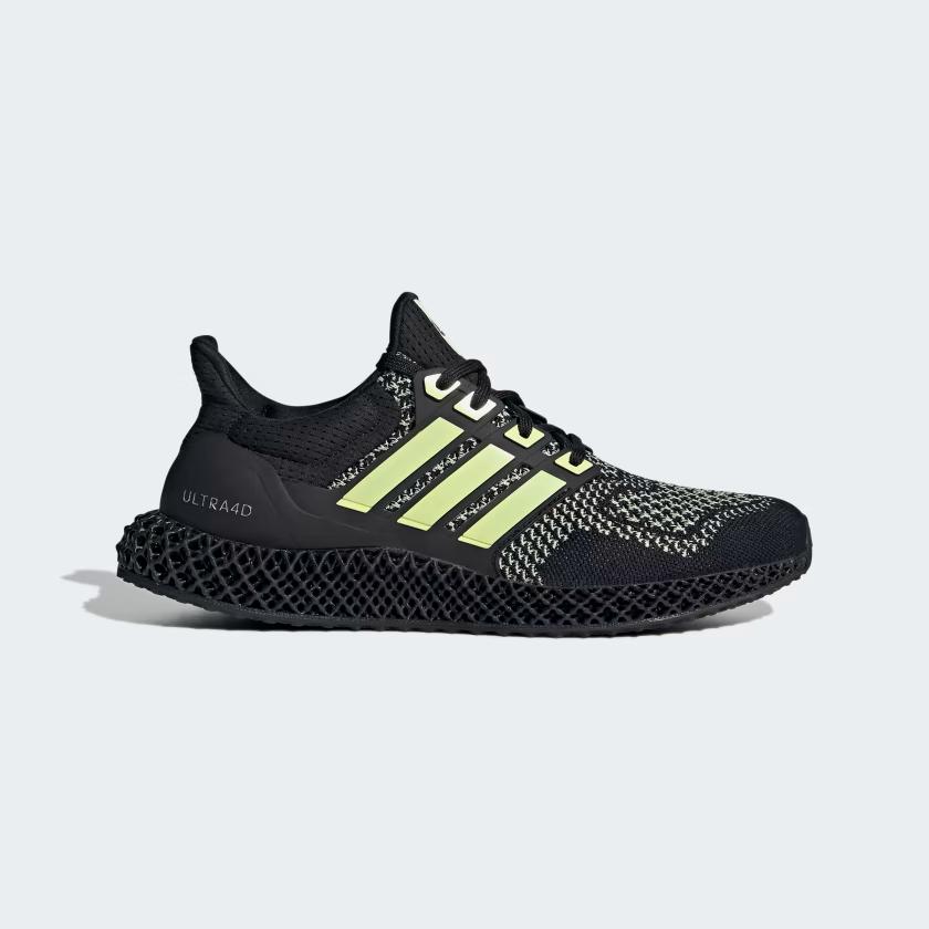 Giày Adidas Ultra 4D Nam Đen Vàng