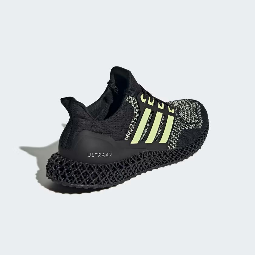 Giày Adidas Ultra 4D Nam Đen Vàng