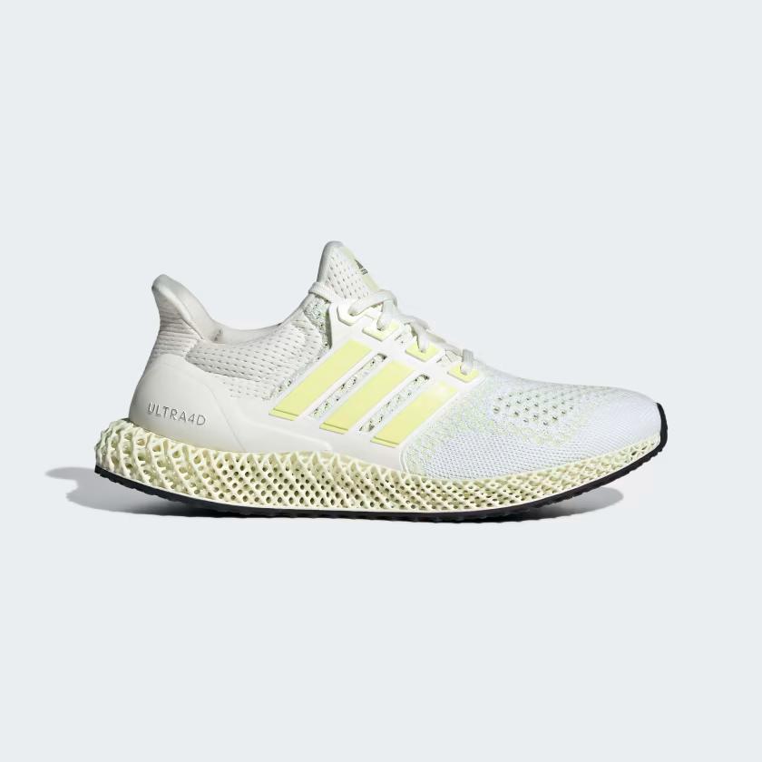 Giày Adidas Ultra 4D Nam Trắng Vàng