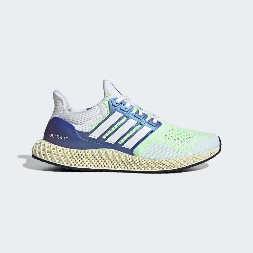 Giày Adidas Ultra 4D Nam Trắng Xanh