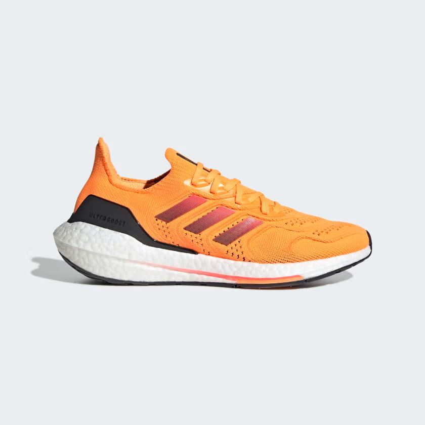 Giày Adidas Ultraboost 22 Heat.Rdy Cam Đen Trắng