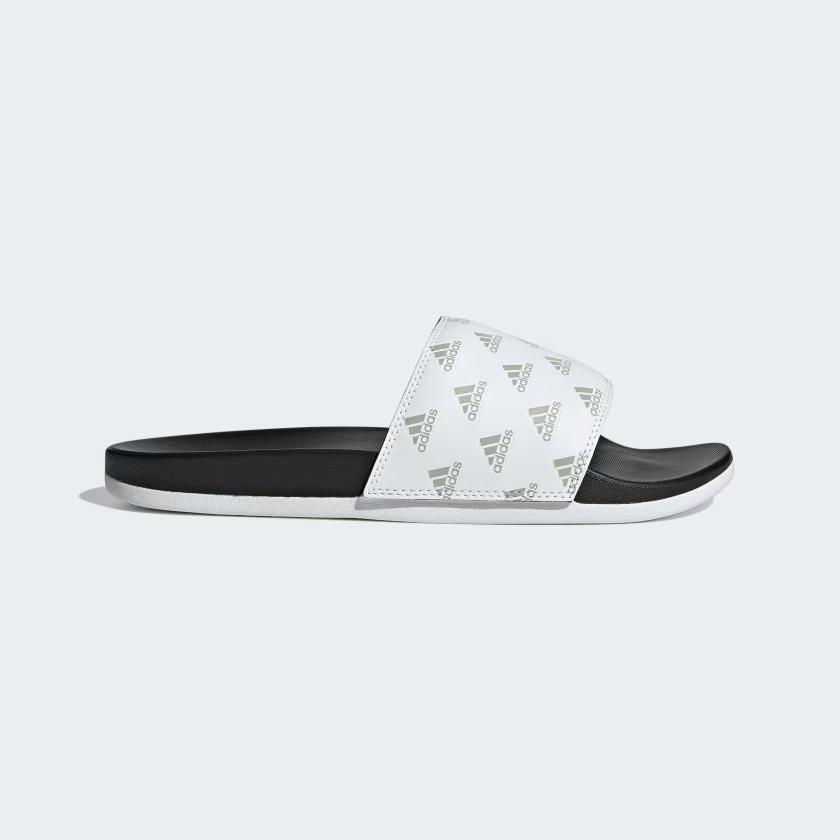 Dép Adidas Adilette Comfort Nam Trắng PhốI