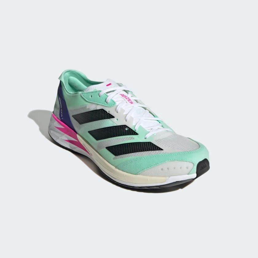  Giày Adidas Adizero Adios 7 Nam Xanh Trắng