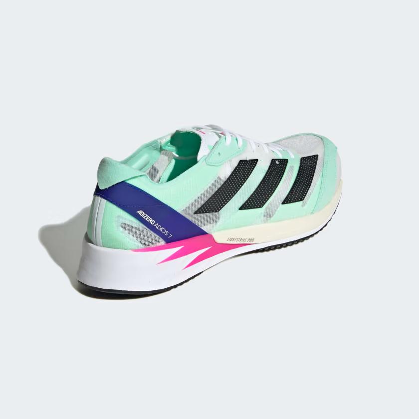  Giày Adidas Adizero Adios 7 Nam Xanh Trắng