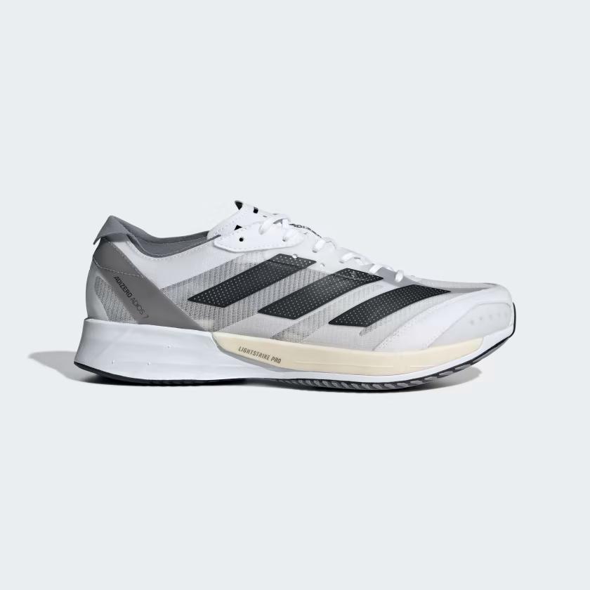  Giày Adidas Adizero Adios 7 Nam Trắng Nâu