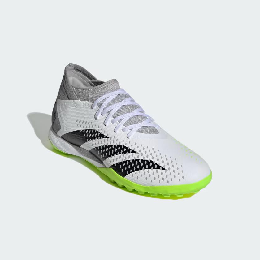 Giày Đá Bóng Adidas Turf Predator Accuracy.3 Nam Trắng Xanh Nâu