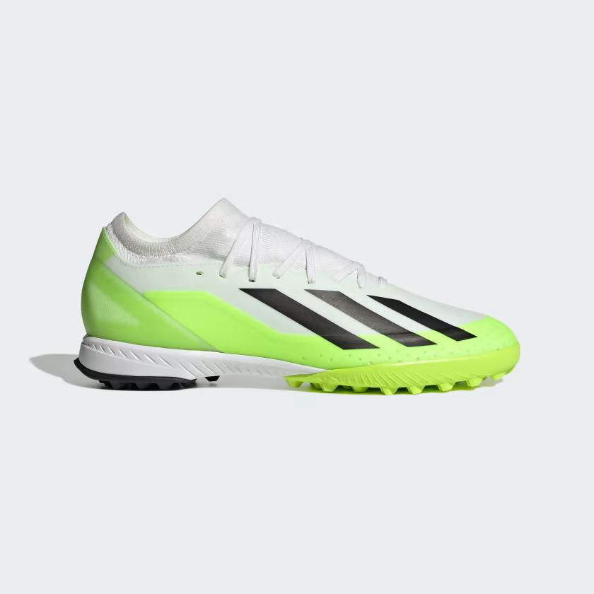 Giày Đá Bóng Adidas Turf X Crazyfast.3 Nam Trắng Xanh Đen