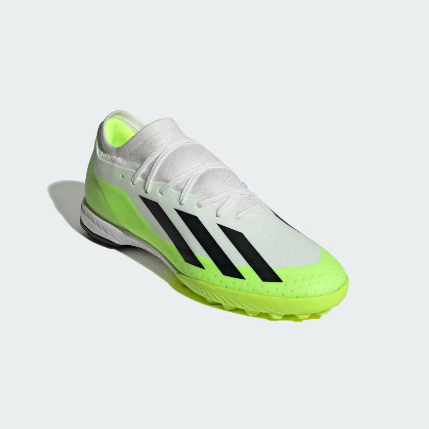 Giày Đá Bóng Adidas Turf X Crazyfast.3 Nam Trắng Xanh Đen