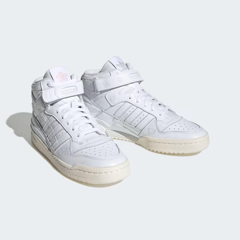 Giày Adidas Forum Mid Hanami Nam Trắng Bạc