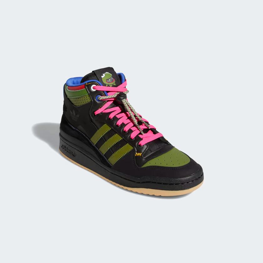 Giày Adidas Forum Mid Rt Hebru Brantley Nam Đen Xanh