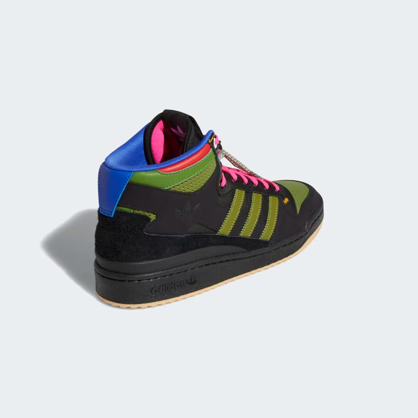 Giày Adidas Forum Mid Rt Hebru Brantley Nam Đen Xanh