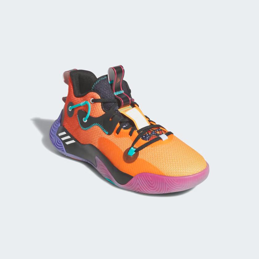 Giày Adidas Harden Stepback 3 Nam Cam Đen