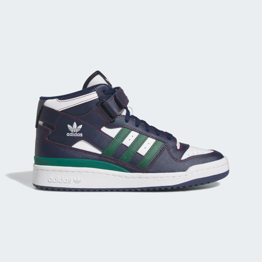 Giày Adidas Cổ Lửng Forum Nam Trắng Xanh Navy