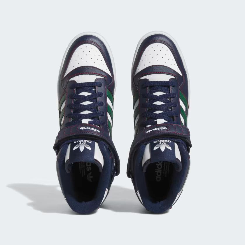 Giày Adidas Cổ Lửng Forum Nam Trắng Xanh Navy