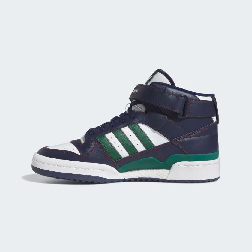 Giày Adidas Cổ Lửng Forum Nam Trắng Xanh Navy