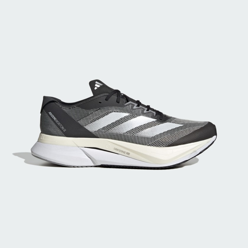 Giày Adidas  Adizero Boston 12 Nam Đen Trắng