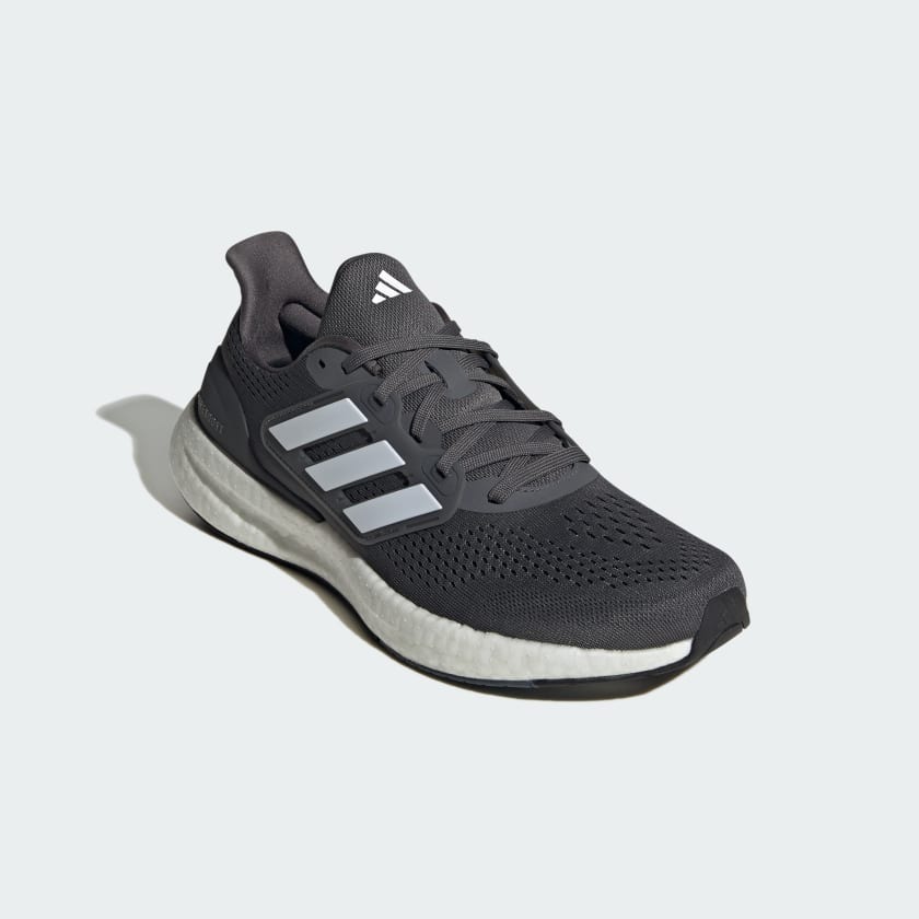 Giày Adidas Pureboost 23 Nam Xám Trắng