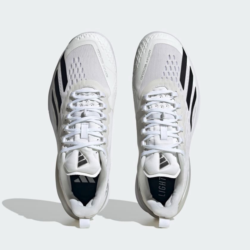 Giày Adidas Tennis Adizero Cybersonic Nam Trắng Đen