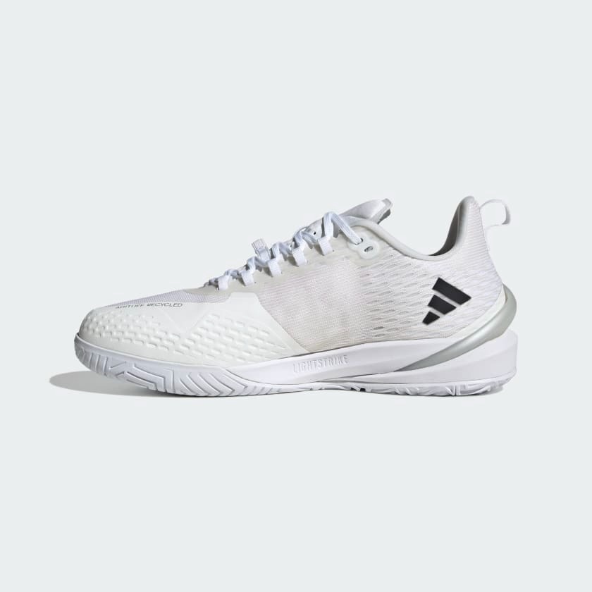 Giày Adidas Tennis Adizero Cybersonic Nam Trắng Đen