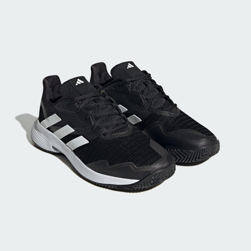 Giày Adidas Tennis Courtjam Control M Nam Đen Trắng