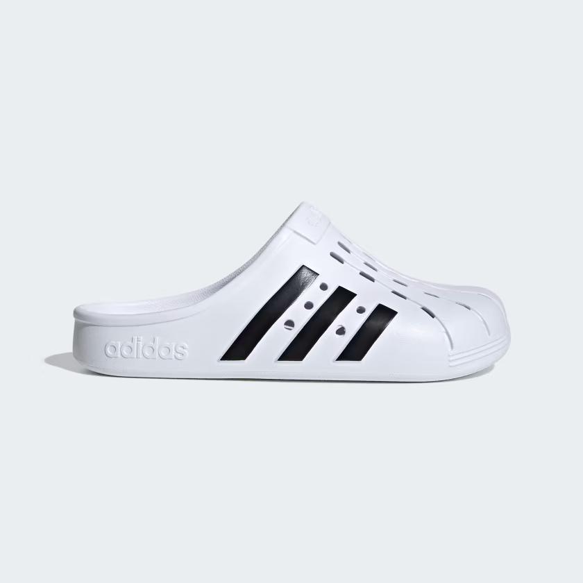 Dép SụC Adidas Adilette Nam Trắng Đen