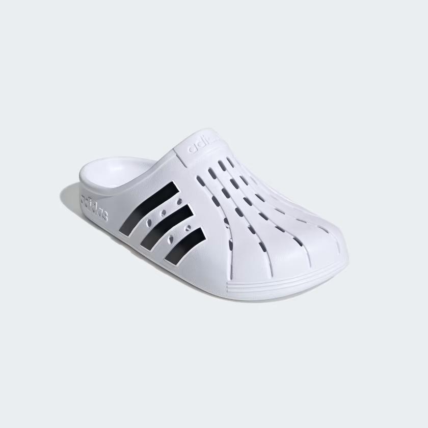 Dép SụC Adidas Adilette Nam Trắng Đen