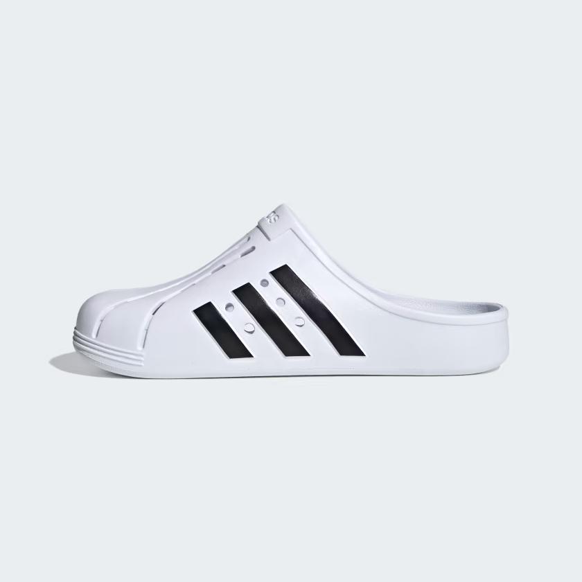 Dép SụC Adidas Adilette Nam Trắng Đen