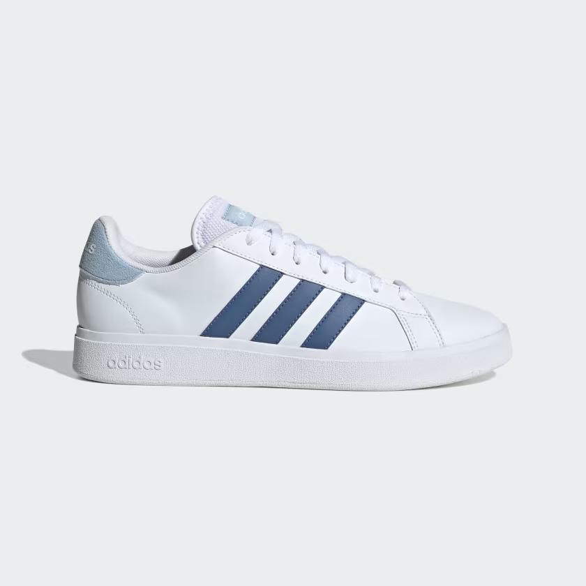 Giày Adidas Grand Court Td Lifestyle Court Casual Nam Trắng Xanh