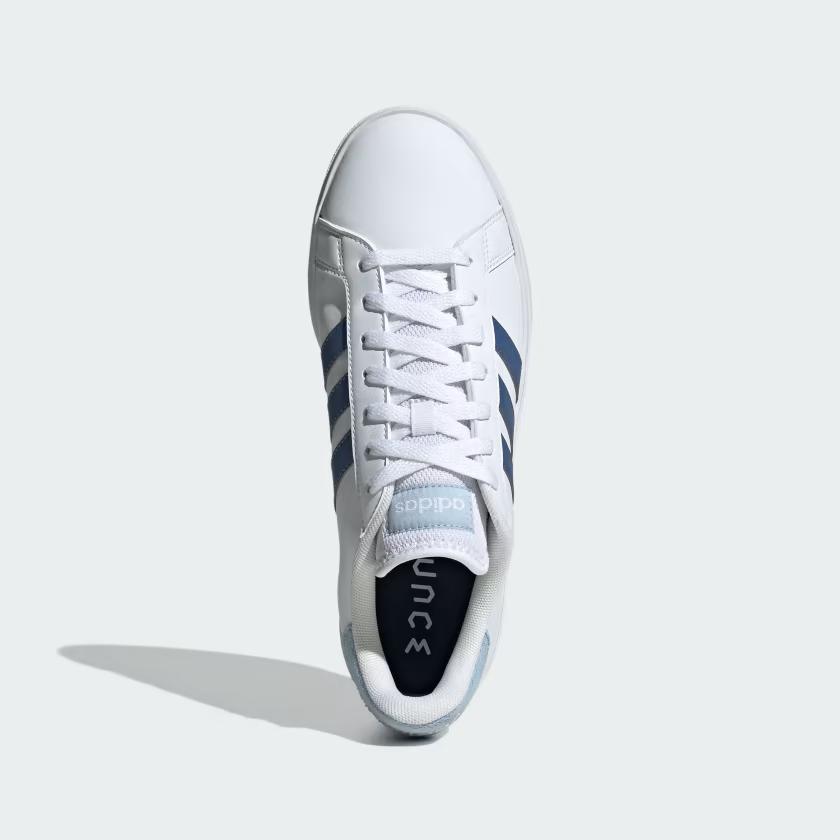 Giày Adidas Grand Court Td Lifestyle Court Casual Nam Trắng Xanh