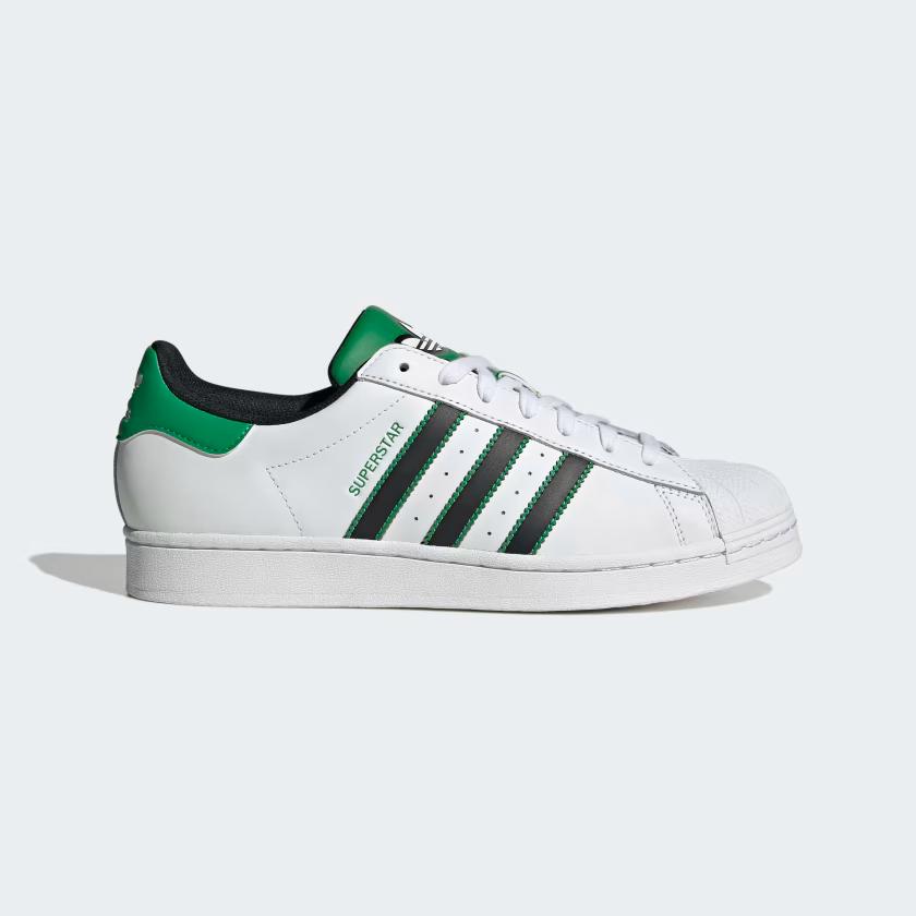 Giày Adidas Superstar Nam Trắng Xanh