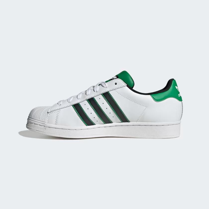 Giày Adidas Superstar Nam Trắng Xanh