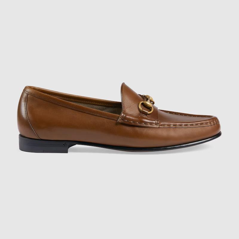 Giày Gucci 1953 Horsebit Loafer Nữ Nâu