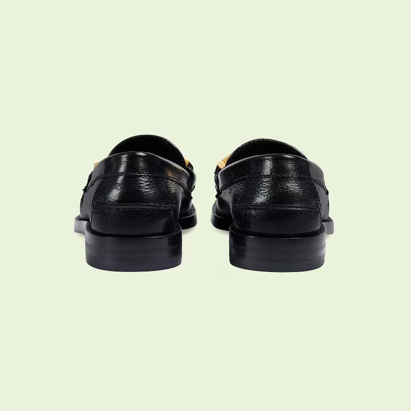 Giày Gucci Leather Loafer Nữ Đen