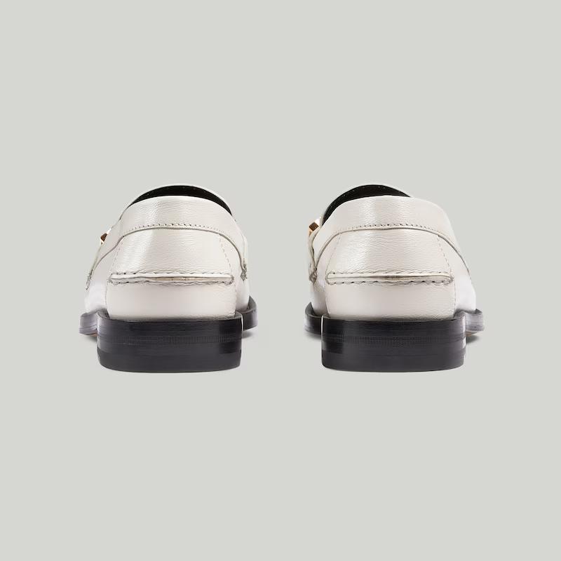 Giày Gucci Loafer Nữ Trắng