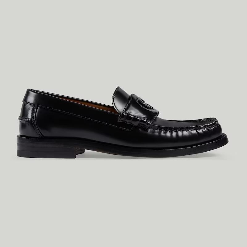 Giày Gucci Interlocking G Loafer Nữ Đen