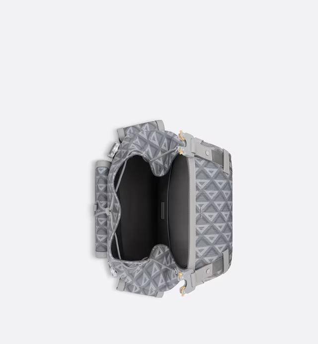 Túi Dior Hit The Road Backpack Dior Gray CD Diamond Canvas