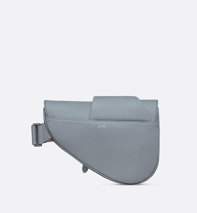 Túi Dior Saddle Bag Dior Gray Grained Calfskin