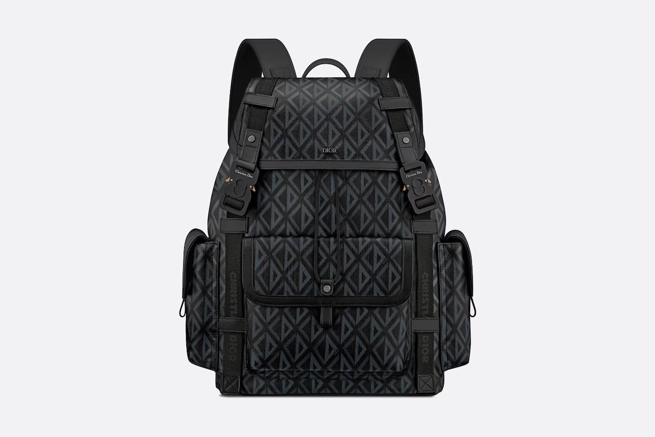 Túi Dior Hit The Road Backpack Black CD Diamond Canvas