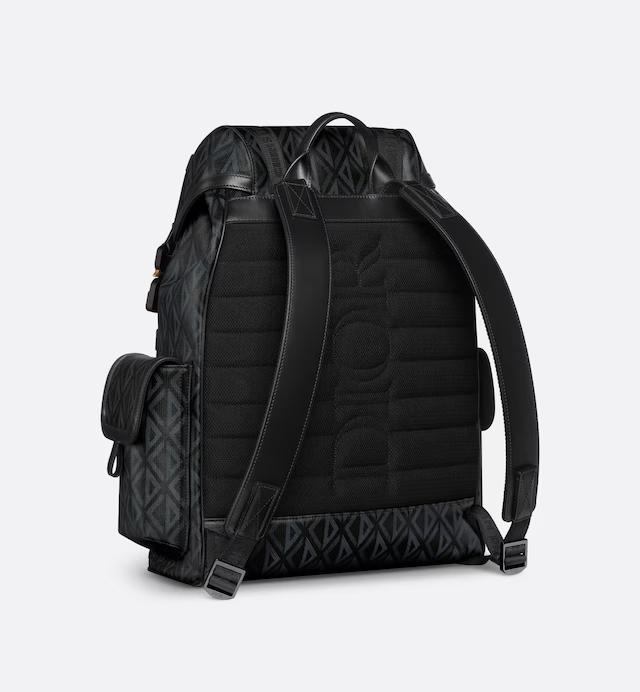 Túi Dior Hit The Road Backpack Black CD Diamond Canvas