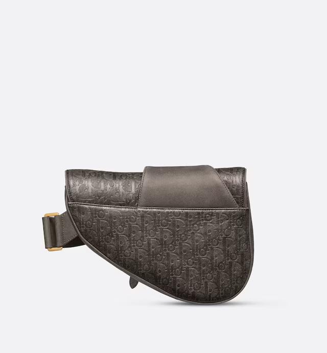 Túi Dior Tears Saddle Bag Brown Antique Calfskin with Embossed Dior Oblique Motif