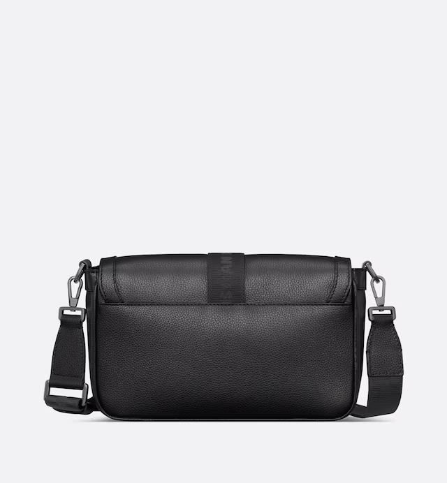 Túi Dior Hit The Road Bag With Strap Black Grained Calfskin