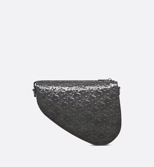 Túi Dior Boxy Saddle Bag Black Dior Oblique Gravity Leather